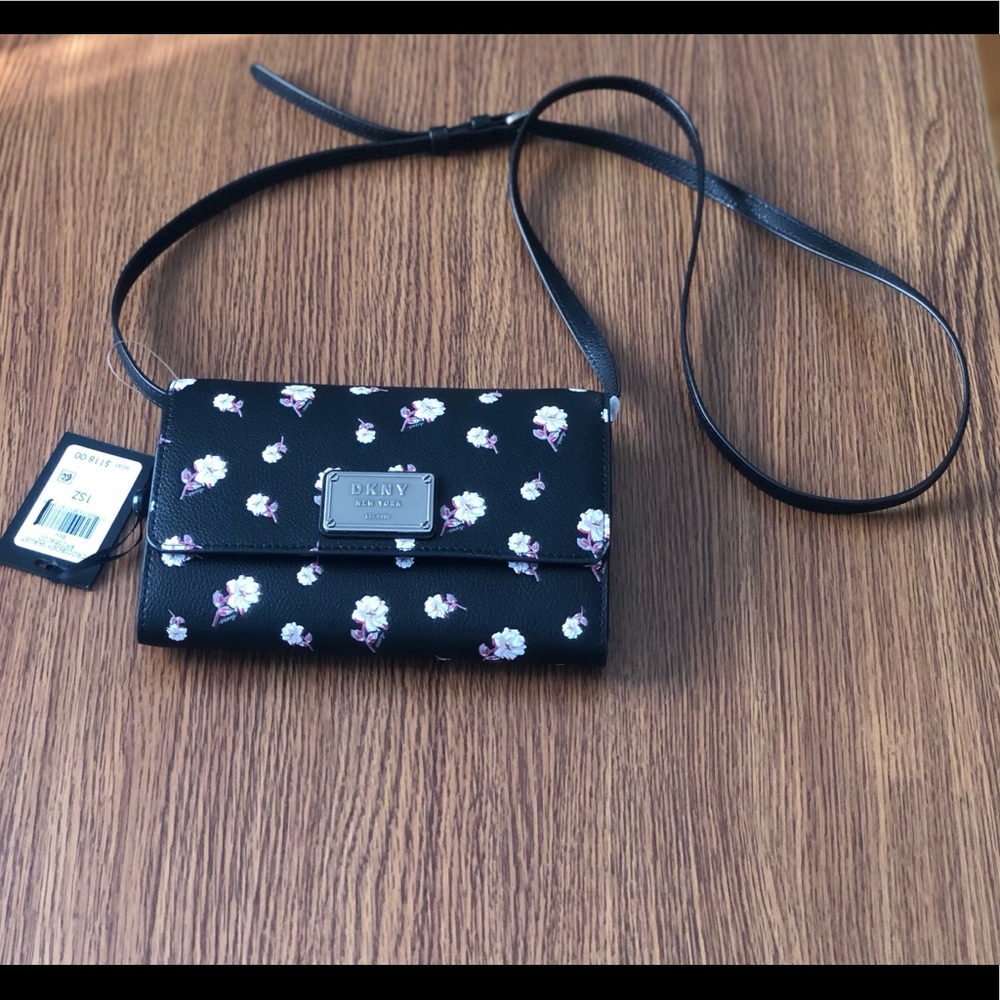 DKNY Floral Crossbody - Picture 5 of 9